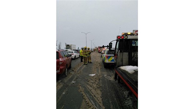 ACCIDENT | Le pont de l'Île-aux-Tourtes fermé en direction Est