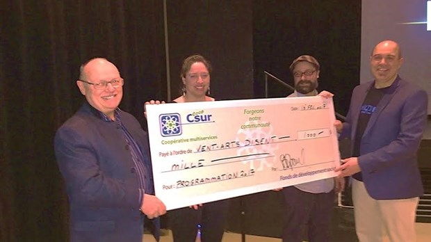 La COOP CSUR soutient Vent-Arts