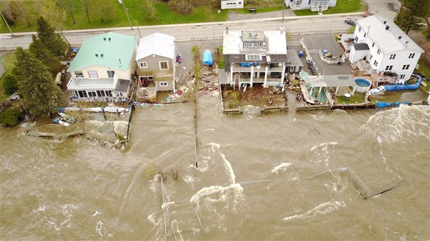 DOSSIER INONDATIONS : Pointe-Fortune sous haute surveillance