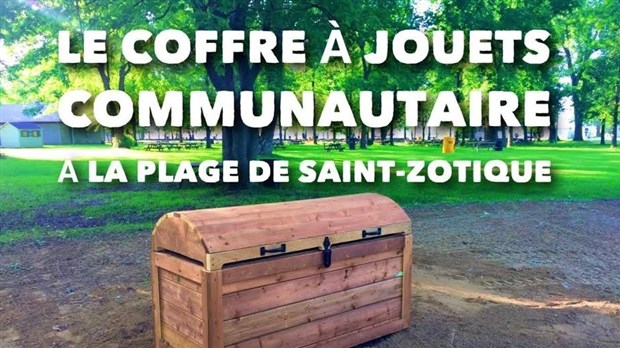 Un coffre aux trésors fait son apparition à la Plage de Saint-Zotique