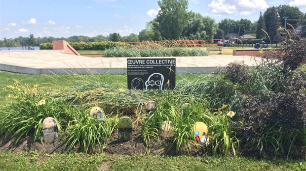 Quand de vieilles planches à roulettes forment une oeuvre d'art