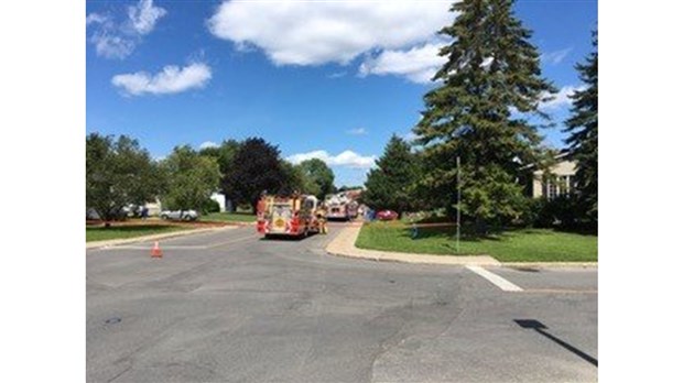 Incendie mineur dans Vaudreuil-Dorion