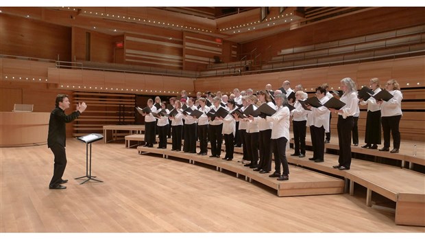 Le Choeur classique de Vaudreuil-Soulanges charme le public lors de la Virée classique de l'OSM