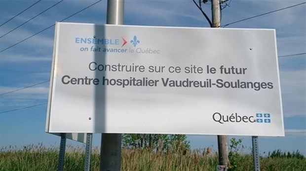 Le dossier de l'hôpital de Vaudreuil-Soulanges franchit une nouvelle étape