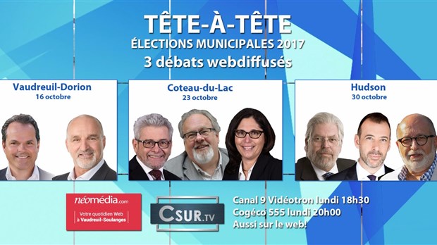 ÉLECTIONS MUNICIPALES | CSUR la télé présentera 3 débats