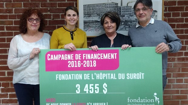 Le marché de Noël de la résidence Les Cotonniers permet d'amasser 3 455$ pour la FHS