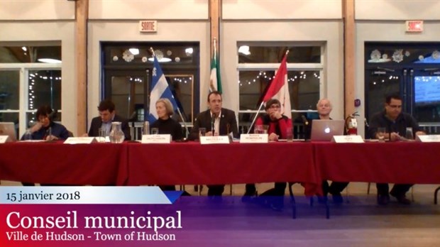 Hudson diffuse les séances du conseil municipal sur le Web