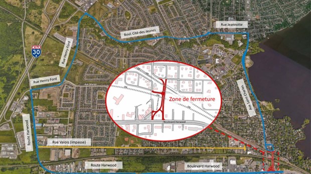 Blitz de travaux dans le secteur Dorion