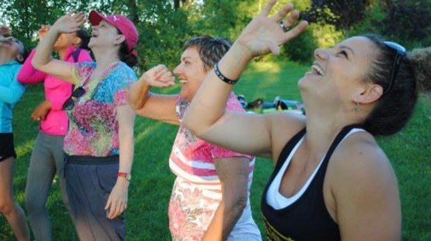 Séance de yoga présentée par l'AFSFC-VS
