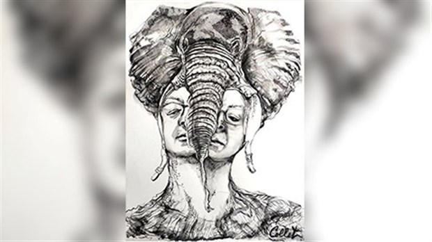 Découvrez le miroir capricieux de Diane Collet