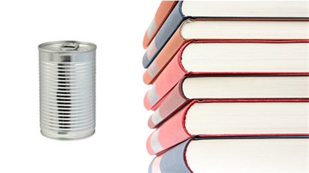Payez vos amendes avec de la nourriture à la bibliothèque de Coteau-du-Lac