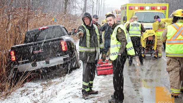 Il subit un malaise au volant de son camion