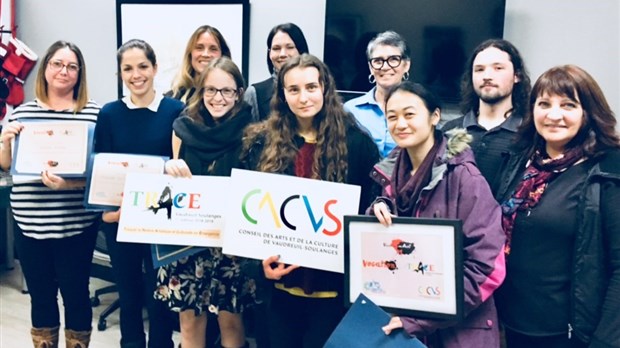Le carrefour jeunesse-emploi de Vaudreuil-Soulanges et le CACVS dévoilent les gagnants de Vocation en Art et de Vocation Trace