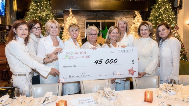 La Fondation Un noël pour tous amasse 45 000 $
