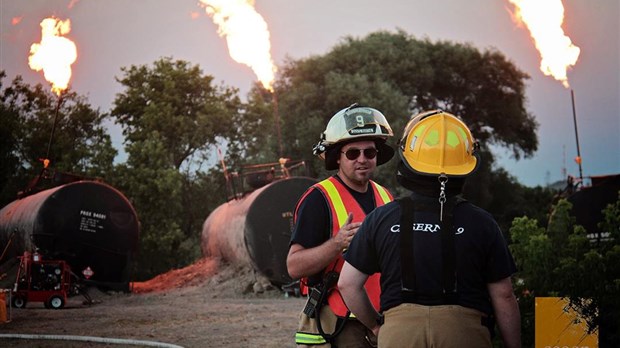 Les intervenants lors du déraillement à Saint-Polycarpe sont récompensés par le Canadien Pacifique