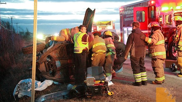 Collision entre une voiture et un VTT à Sainte-Marthe