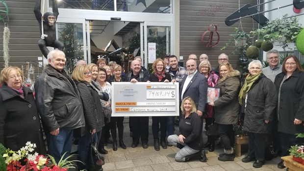 La générosité des Vaudreuil-Soulangeois fait du bien à la Fondation de la Maison de soins palliatifs de Vaudreuil-Soulanges