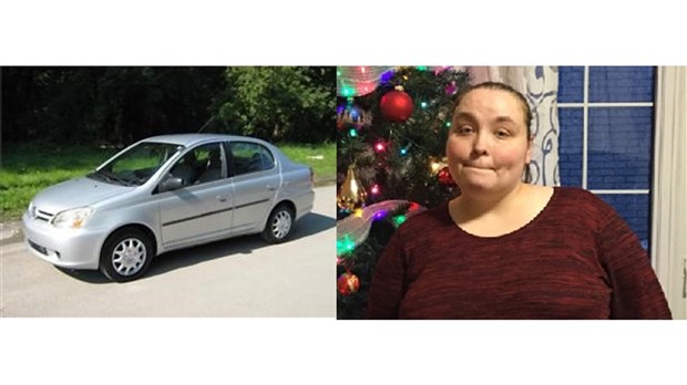 Jeune femme portée disparue en Montérégie
