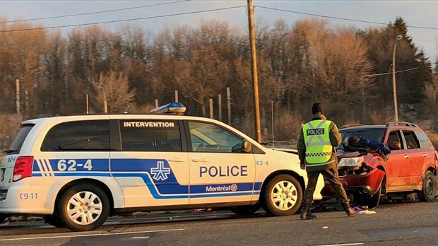 Une poursuite policière cause une congestion monstre sur le réseau routier