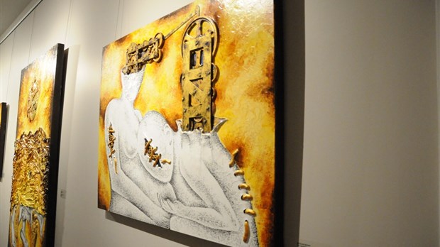 Deux univers, deux expositions, une seule galerie 