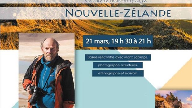 Découvrez la Nouvelle-Zélande avec la conférence de Marc Laberge