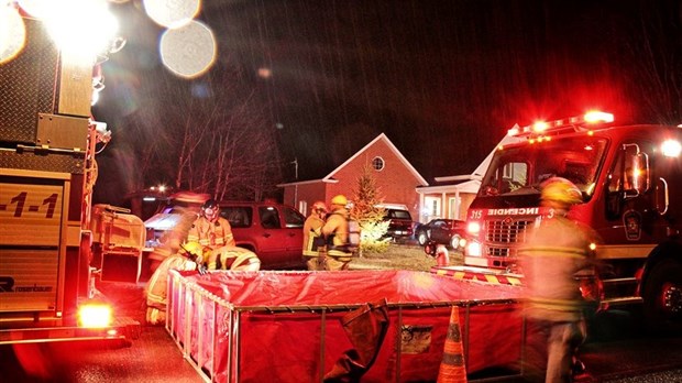 Un aspirateur central sollicite une intervention du Service incendie de Coteau-du-Lac