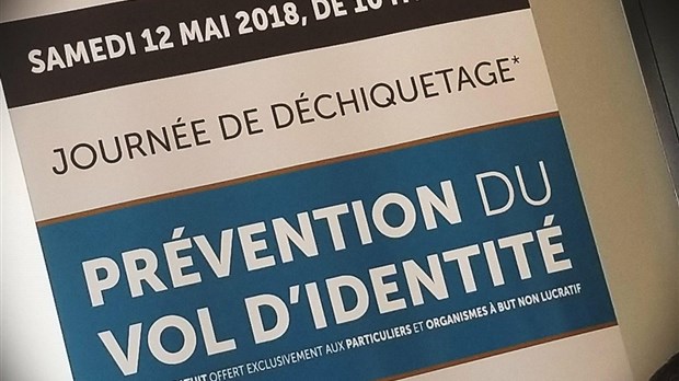 Protégez votre identité en participant à la Journée de déchiquetage