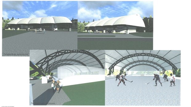 1,9 M $ : agrandissement et toit pour la patinoire réfrigérée de Saint-Zotique  