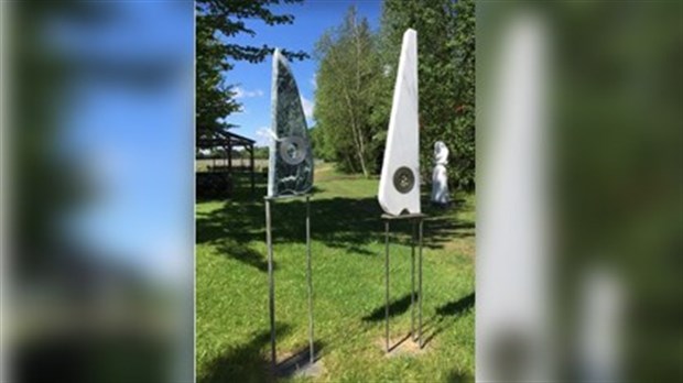 Le Vignoble côte de Vaudreuil devient galerie d'art à ciel ouvert