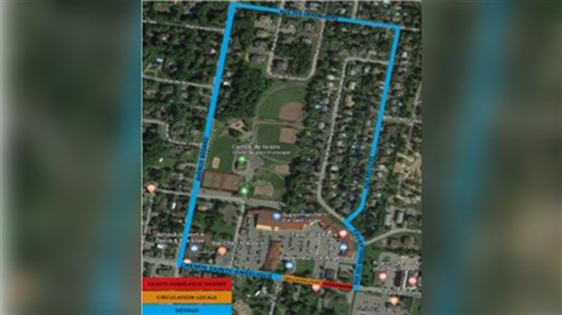 Rappel : fermeture complète du chemin Sainte-Angélique 