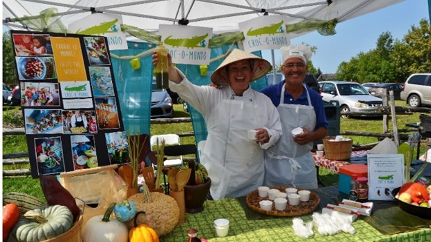 Une corde à linge de recettes le 2 septembre prochain au Festival de la SOUPE de Vaudreuil-Soulanges.
