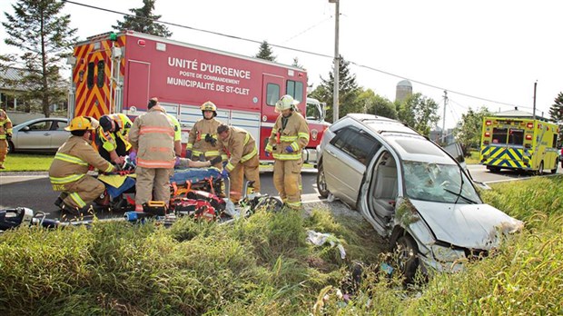 La distraction au volant fait un autre blessé grave à Sainte-Marthe