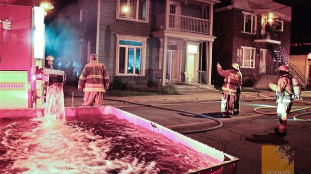 Un incendie mobilise les pompiers à Les Coteaux