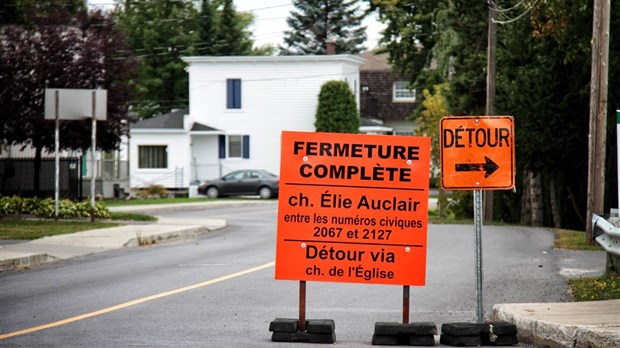 Le chemin Élie-Auclair fermé pour une durée indéterminée