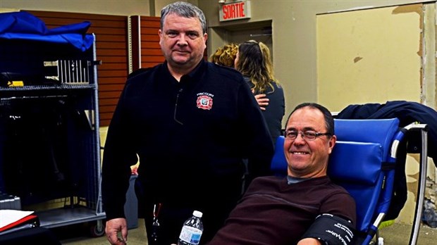 91 donneurs répondent à l'appel des pompiers volontaires de Pincourt