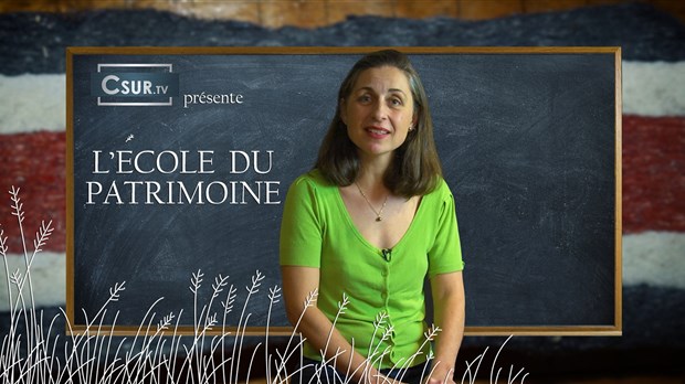 L'école du patrimoine est maintenant dans votre télé