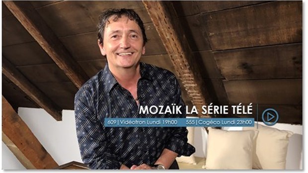 Bertin Savard se joint à l'émission MOZAÏK