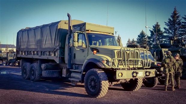 L’armée débarque dans Vaudreuil-Soulanges