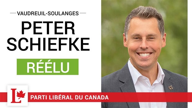 Victoire de Peter Schiefke dans Vaudreuil-Soulanges