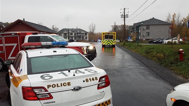 Opération policière à Saint-Lazare : un homme est arrêté à Valleyfield