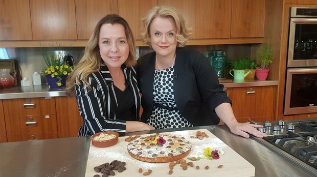 CUISINE-MOI : Découvrez l'exquise tarte aux amandes d'Annie Dubé