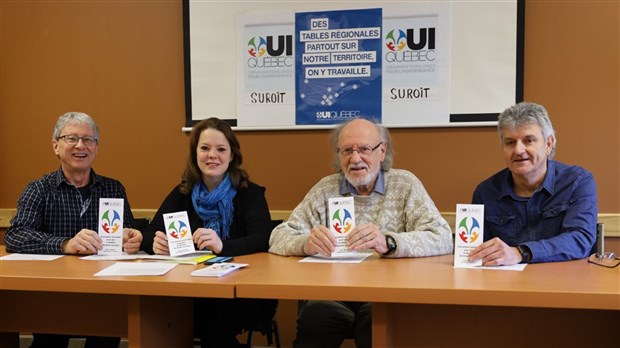 Appel aux souverainistes de la région pour créer une Table régionale OUI-Québec 