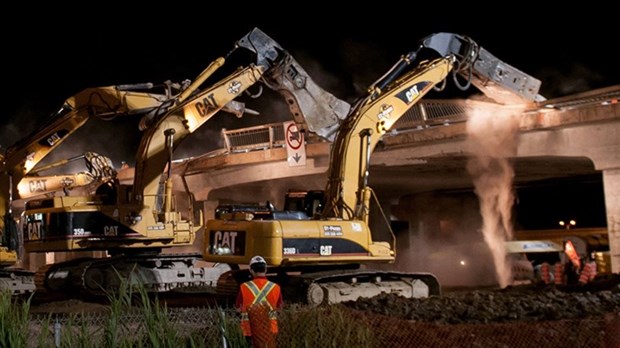 Rappel: il y aura fermeture de l'autoroute 40 à Vaudreuil-Dorion dès 20 h 30