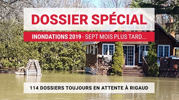 Inondations: 114 dossiers toujours en cours de règlements à Rigaud 