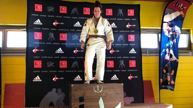 La judoka Myriam Brazeau remporte deux médailles d'or au tournoi Espoir