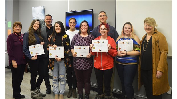 Dévoilement des lauréats de Vocation en Art et Vocation-TRACE