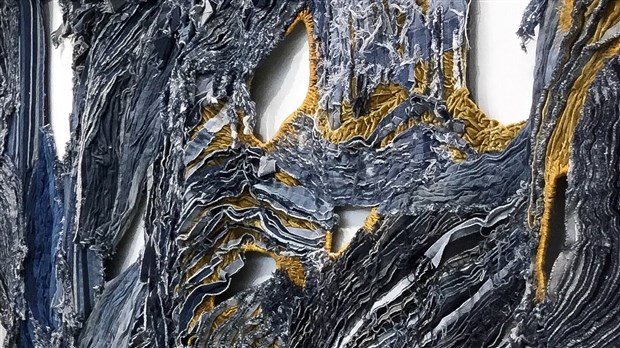 Le flux de l'or bleu, une oeuvre à découvrir à la Maison Valois