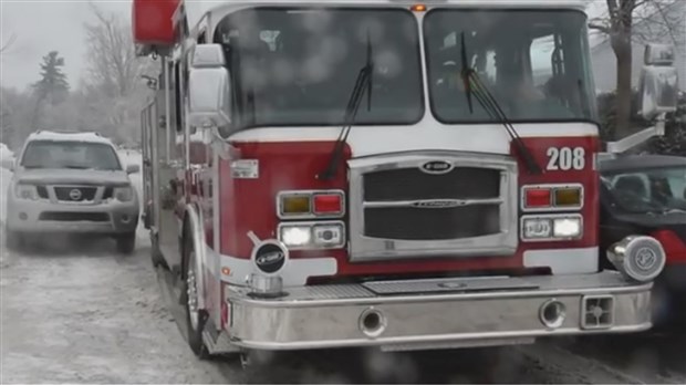 Les pompiers de Saint-Lazare demandent l’aide de la population pour faciliter leurs interventions 