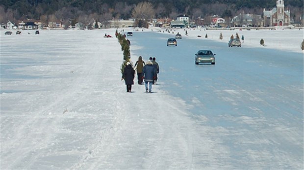 Le pont de glace Oka-Hudson est fermé 