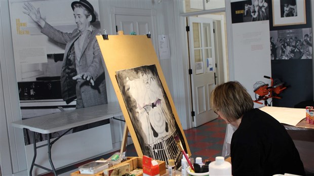 Vernissage de Souffle et sifflets à la Maison Félix-Leclerc